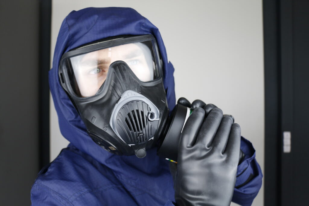 La protection respiratoire : le masque NRBC
