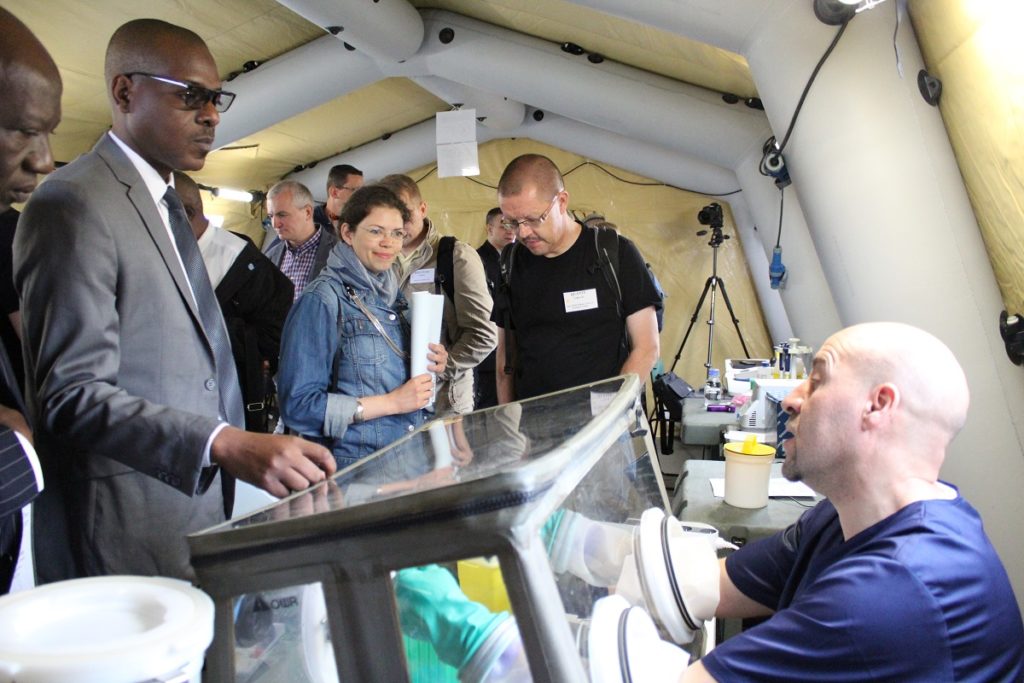 eNOTICE, l’exercice NRBC international Enotice - Exercice International NRBC