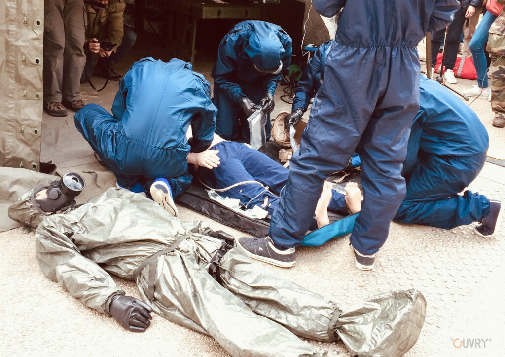 Thermophysiologie des vêtements et  NRBCe Exercice NRBCe - RUDE 2018