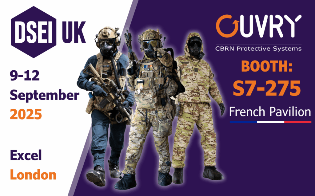 Ouvry affirms its international commitment by participating in the DSEI trade show in London