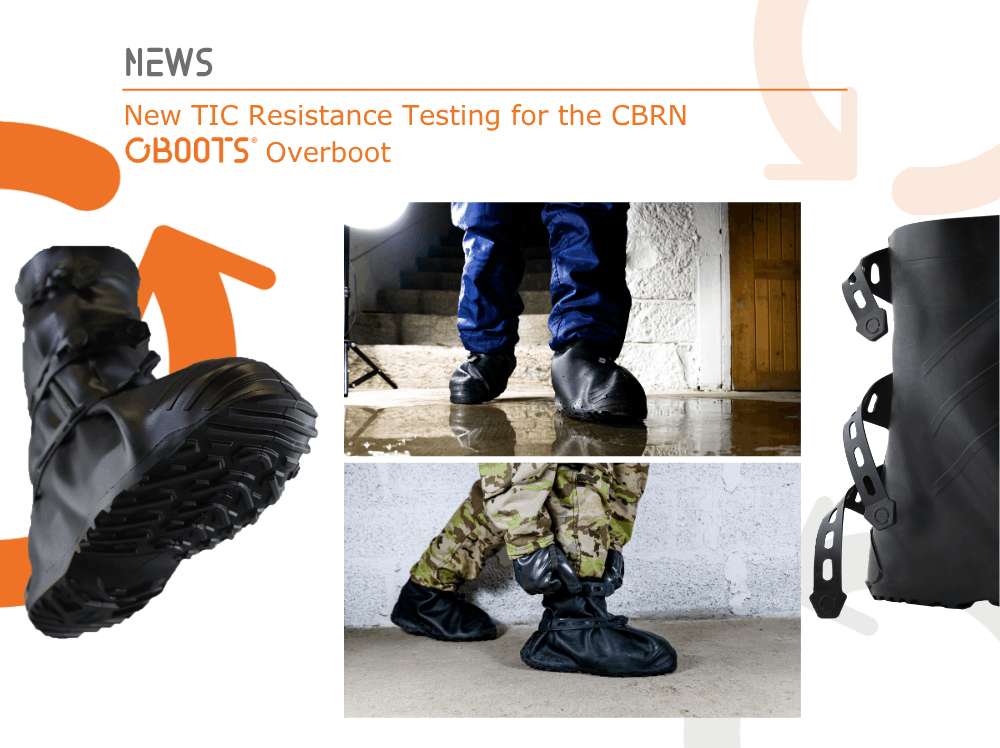 Nbc Over Boot New TIC resistance testing for the CBRN OBOOTS® overboot - Ouvry - CBRN ...