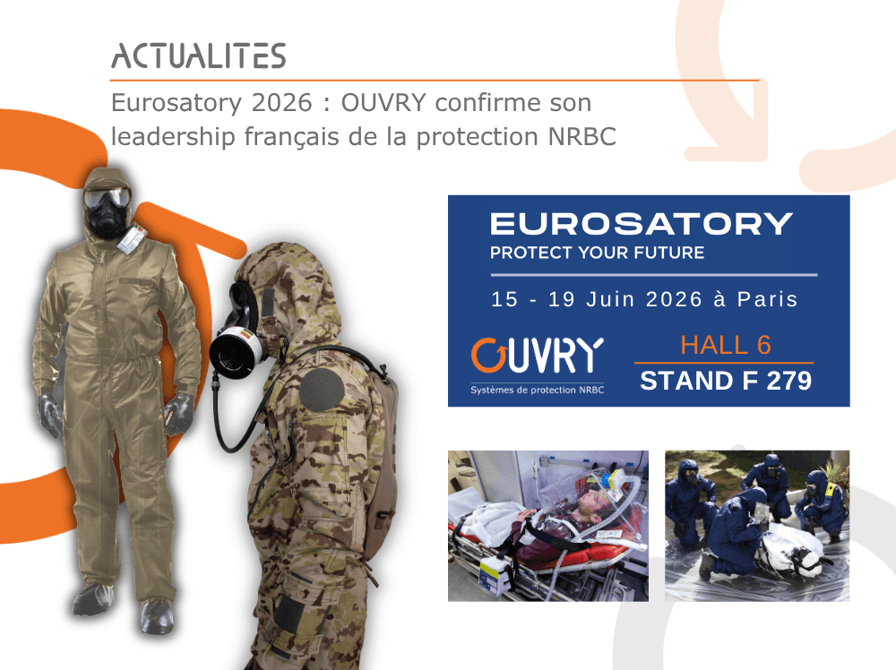 Eurosatory 2026 : OUVRY confirme son leadership français de la protection NRBC