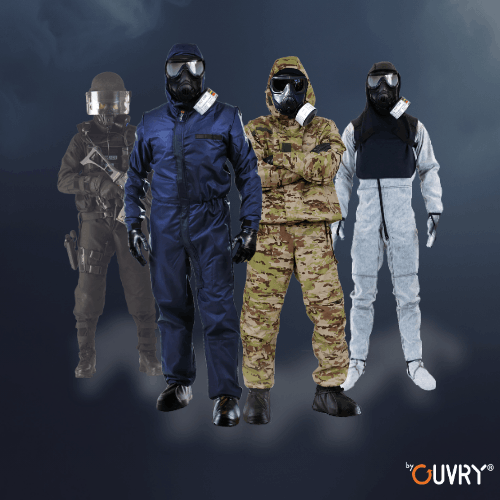 Tenue de protection NRBC TFI Ouvry multicam